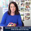 General Information – Questions to Ask Your Child at the End of the Day