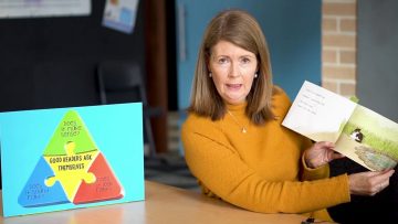 Literacy – Helping to Do a Take Home Book With Your Child